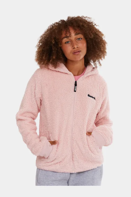 Womens Ester Teddy Fleece Zip Hoodie sold by Lord & Taylor