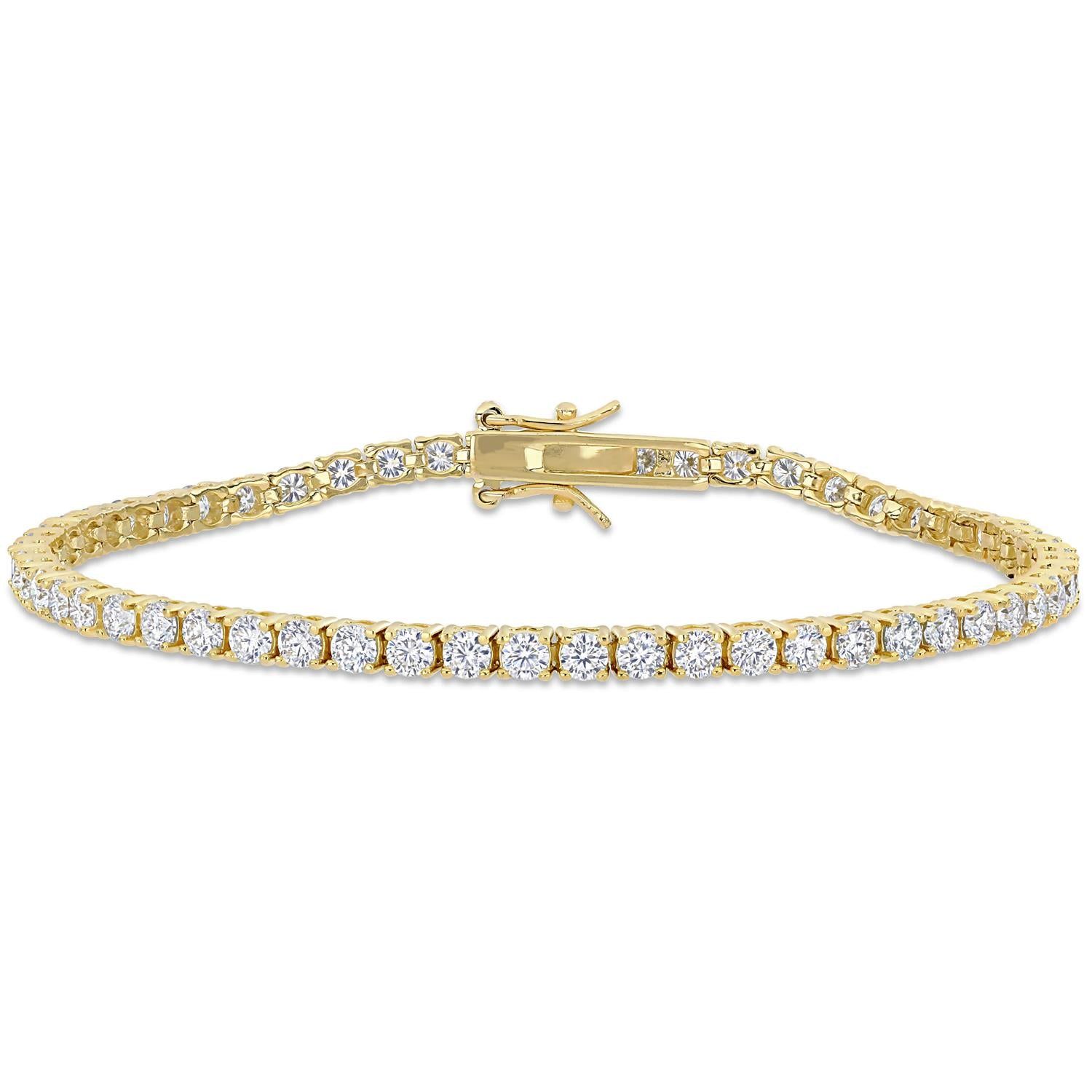 Moissanite Tennis Bracelet sold by Lord & Taylor product image thumbnail 7