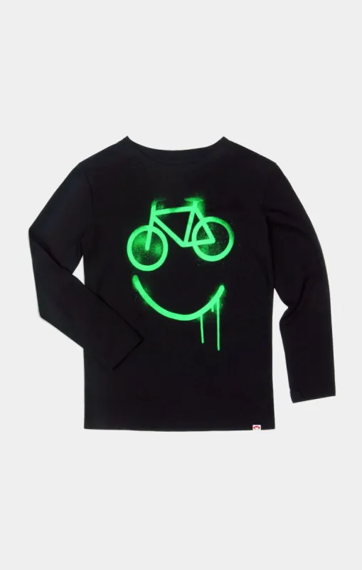 Boys Long Sleeve Graphic  T-Shirt made by Appaman