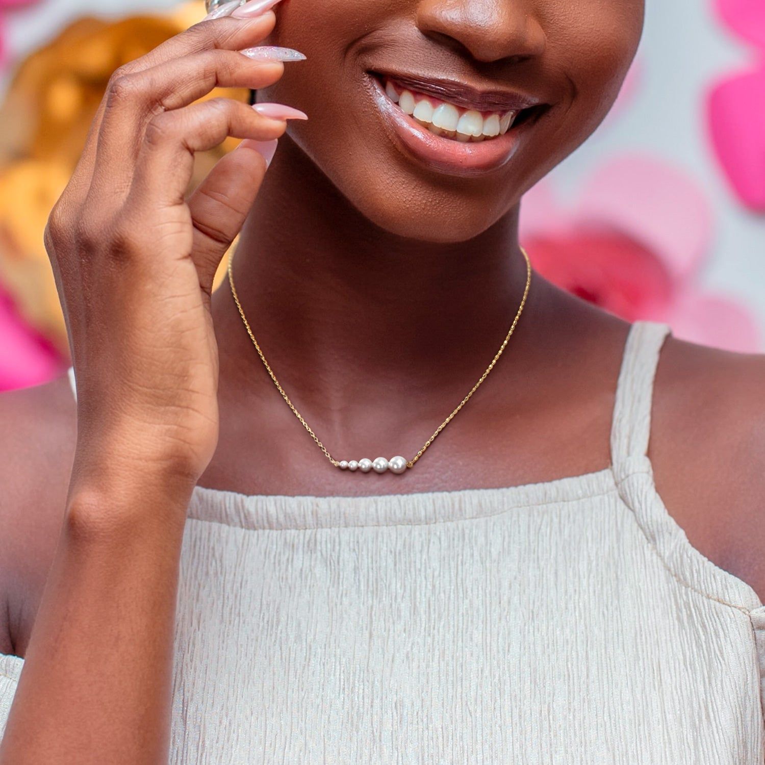 Cultured Freshwater Pearl Bar Necklace sold by Lord & Taylor product image thumbnail 4