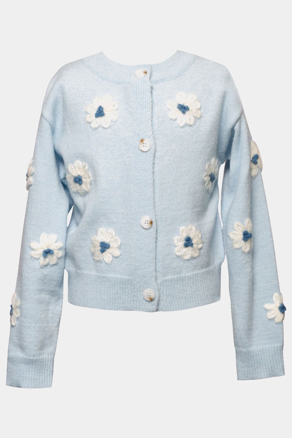 Girls Flower Cardigan Sweater sold by Lord & Taylor