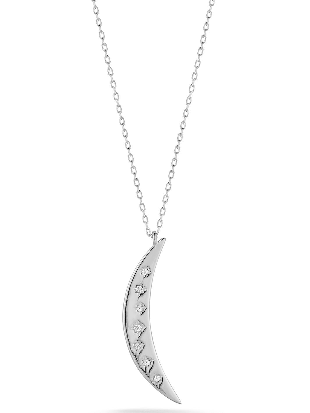 Gold Vermeil Moon Necklace sold by Lord & Taylor