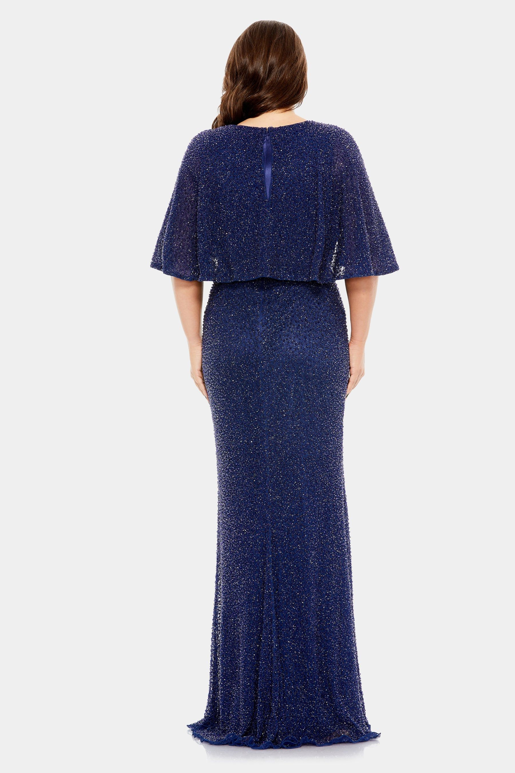 Cape Sleeve Gown sold by Lord & Taylor product image thumbnail 3