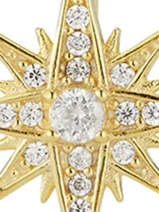 Sterling Silver Starburst Hoop Earring sold by Lord & Taylor