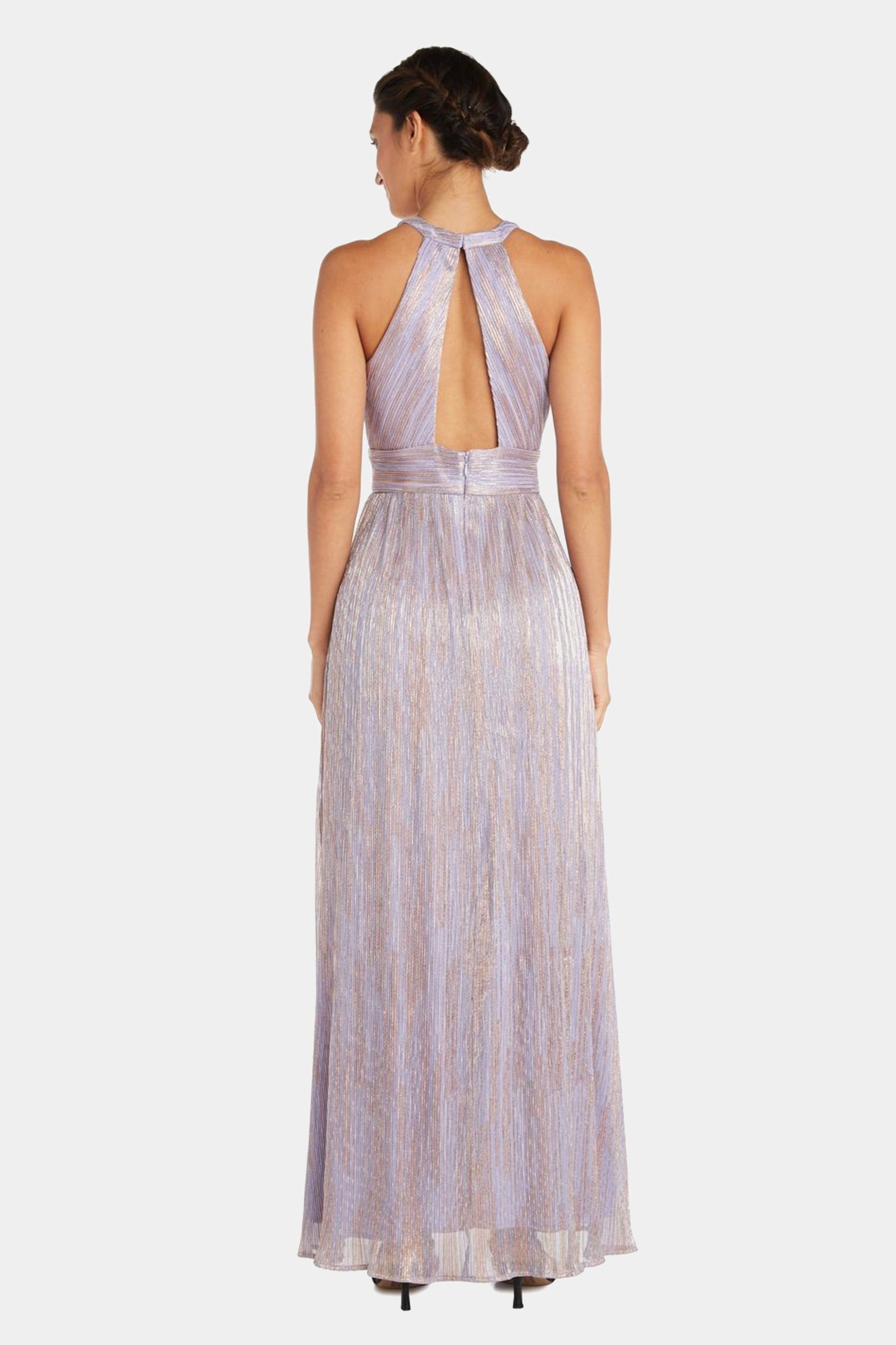 Cut Outs and Open Back Long Shimmer Gown sold by Lord & Taylor product image thumbnail 7