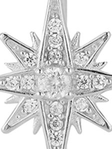 Sterling Silver Starburst Hoop Earring sold by Lord & Taylor