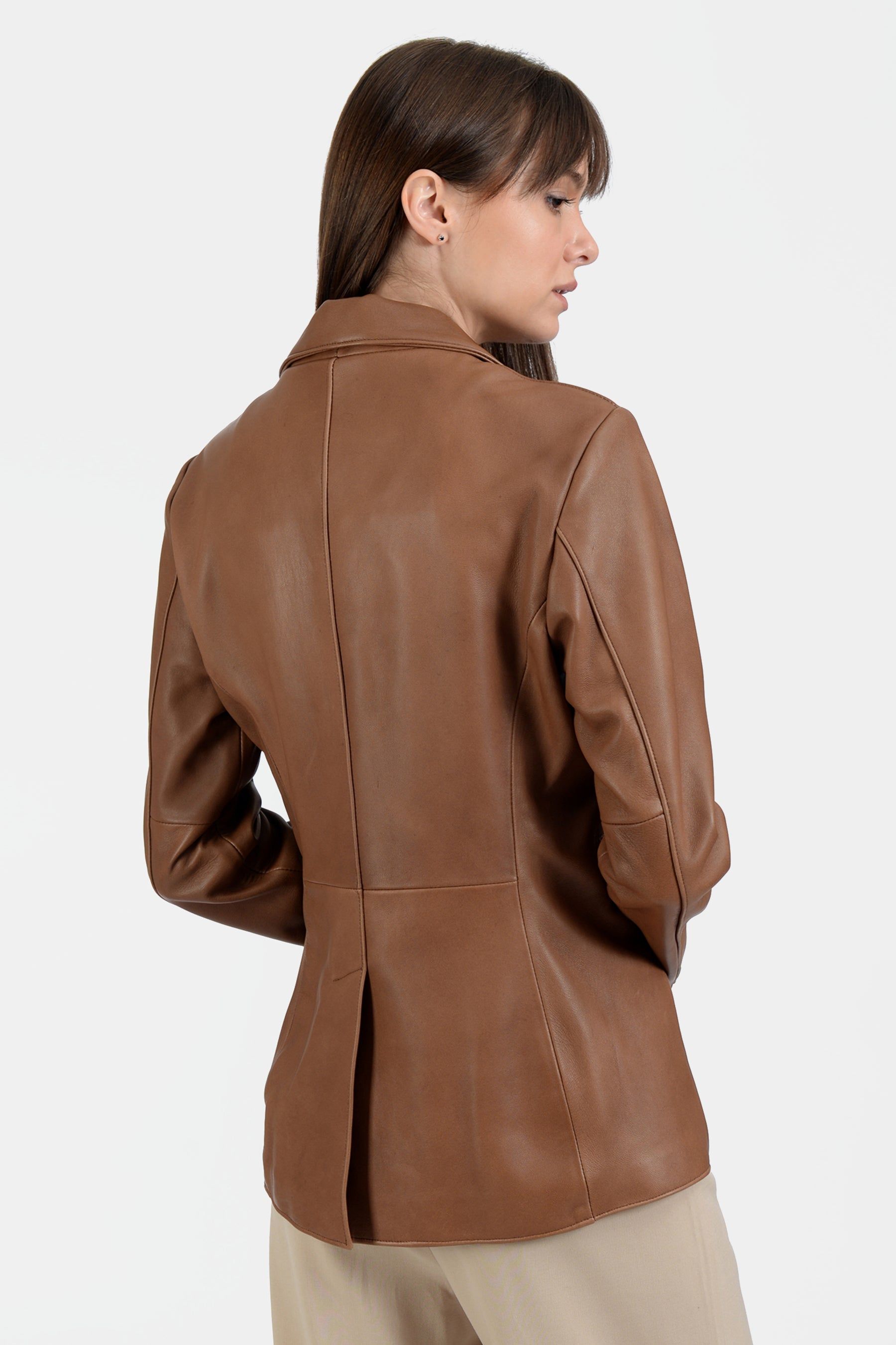 Leather Blazer sold by Lord & Taylor product image thumbnail 3