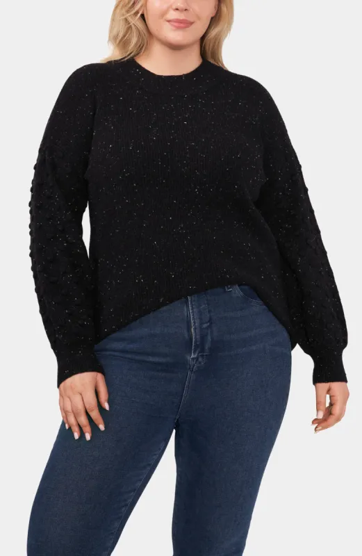 Bobble Sleeve Sweater sold by Lord & Taylor