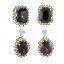 Sterling Silver Cubic Zirconia Earrings sold by Lord & Taylor product image thumbnail 3