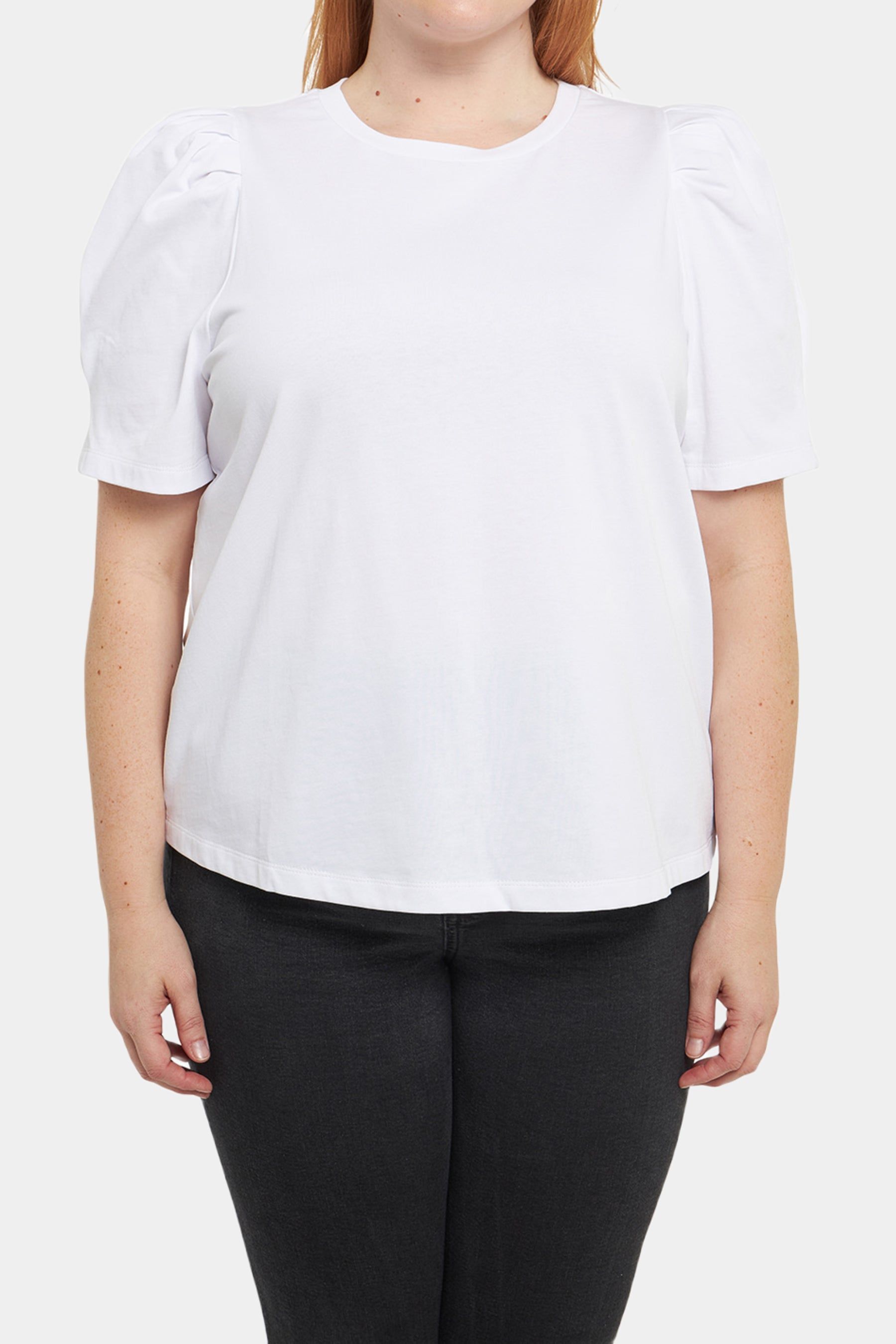 Short Puff Sleeve Knit Top sold by Lord & Taylor product image thumbnail 15