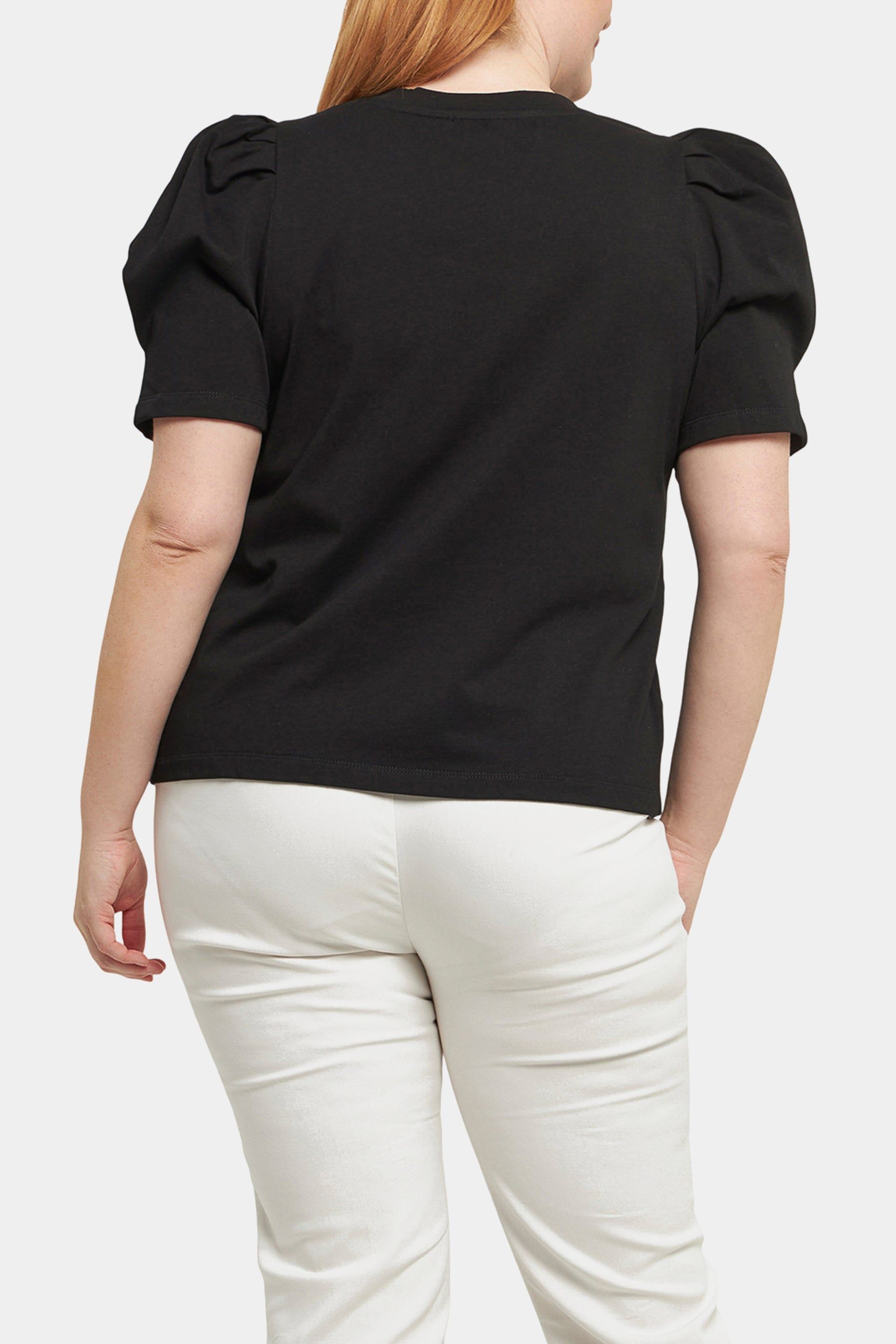 Short Puff Sleeve Knit Top sold by Lord & Taylor product image thumbnail 9
