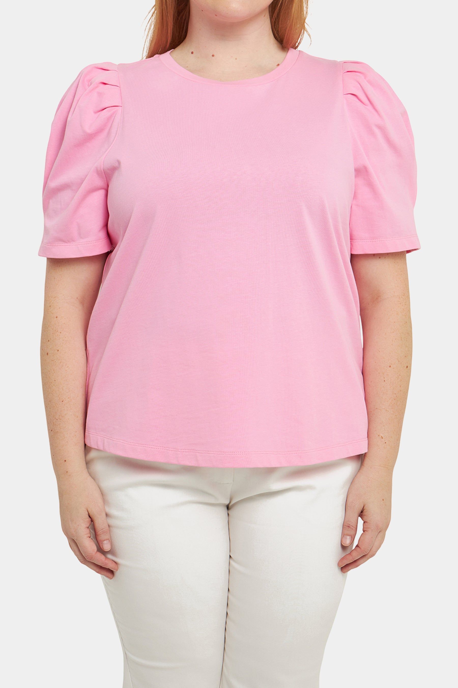 Short Puff Sleeve Knit Top sold by Lord & Taylor product image thumbnail 6