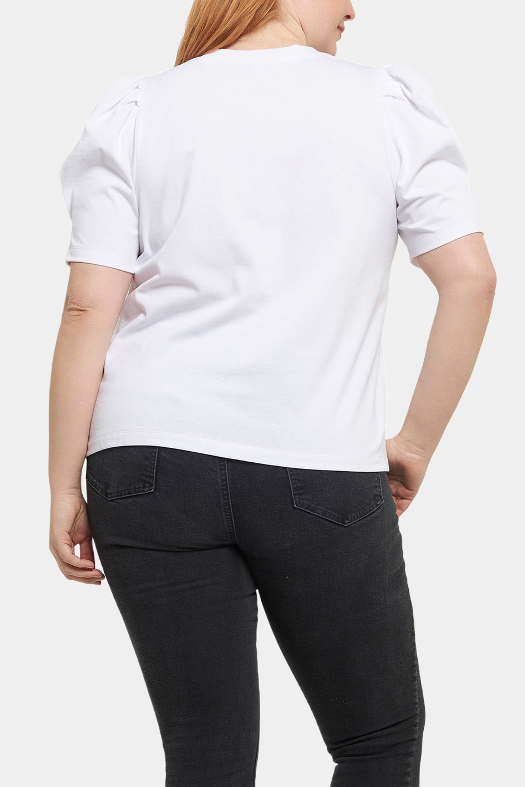 Short Puff Sleeve Knit Top sold by Lord & Taylor product image thumbnail 16