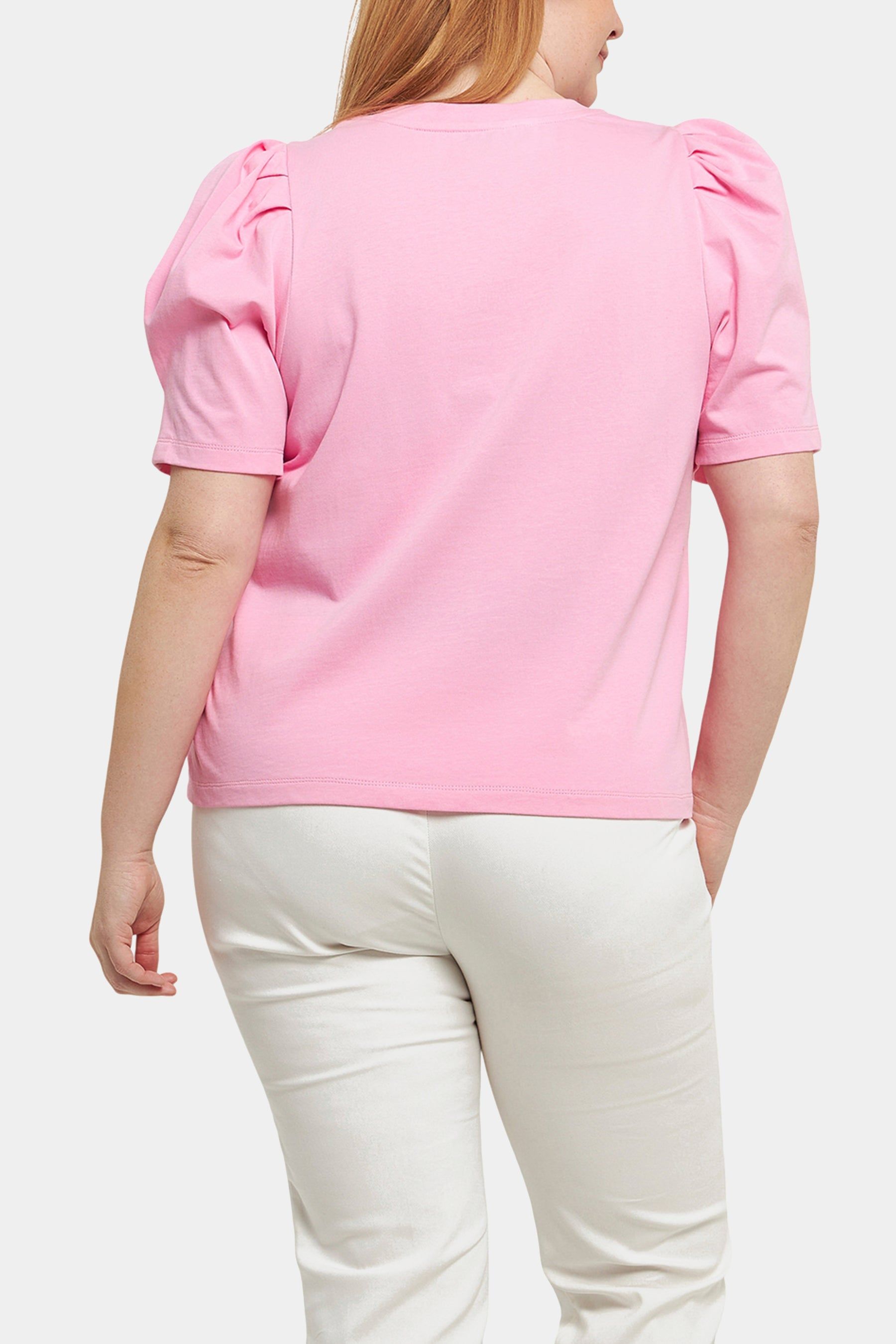 Short Puff Sleeve Knit Top sold by Lord & Taylor product image thumbnail 7