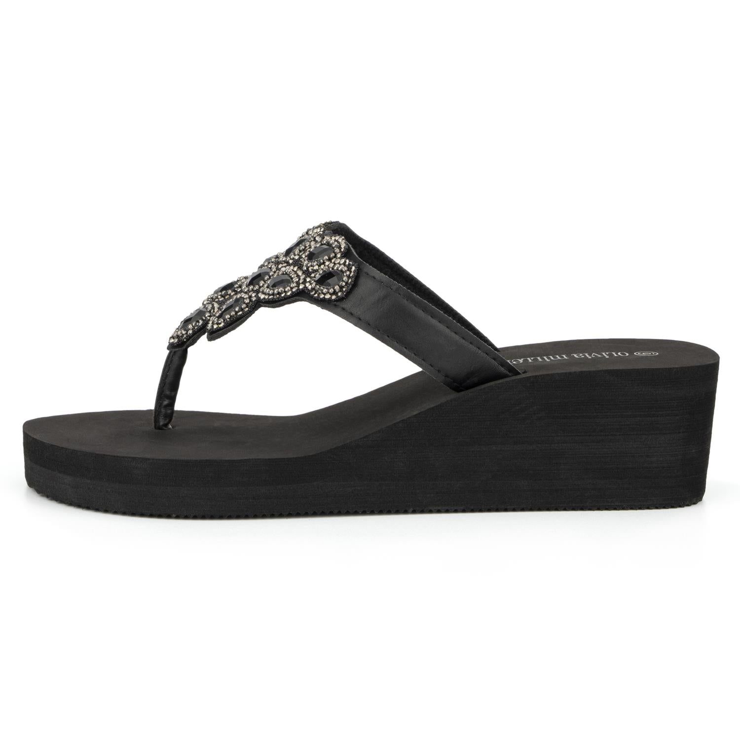 Crescent Beach Eva Wedge Sandals sold by Lord & Taylor product image thumbnail 3