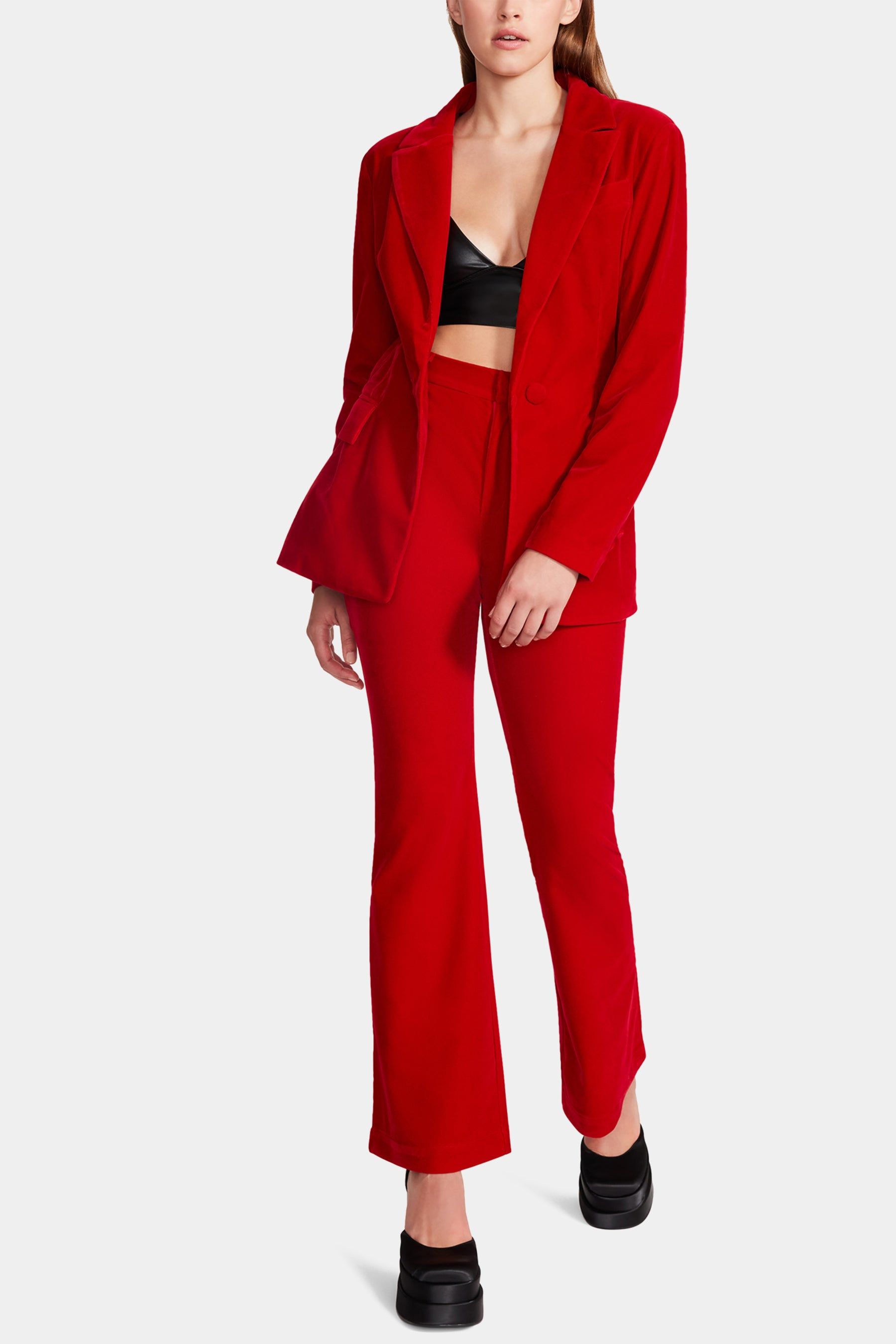 Fit And Flare Velvet Pant sold by Lord & Taylor
