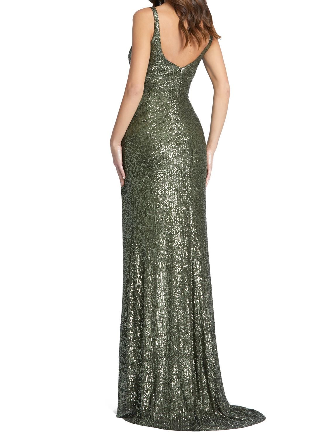 Sequin Slit Gown sold by Lord & Taylor product image thumbnail 2