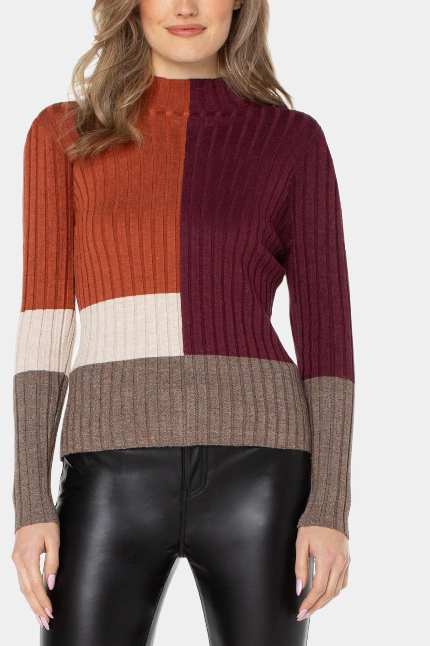 Mock Neck Pullover Sweater sold by Lord & Taylor