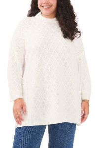 Cable Side Slit Sweater sold by Lord & Taylor