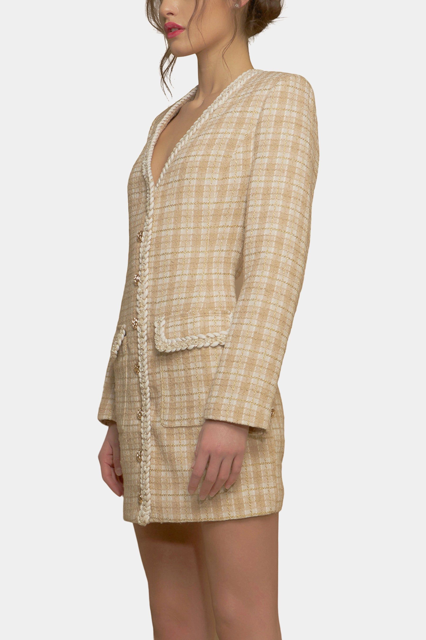 Tweed Mini Dress sold by Lord & Taylor product image thumbnail 4