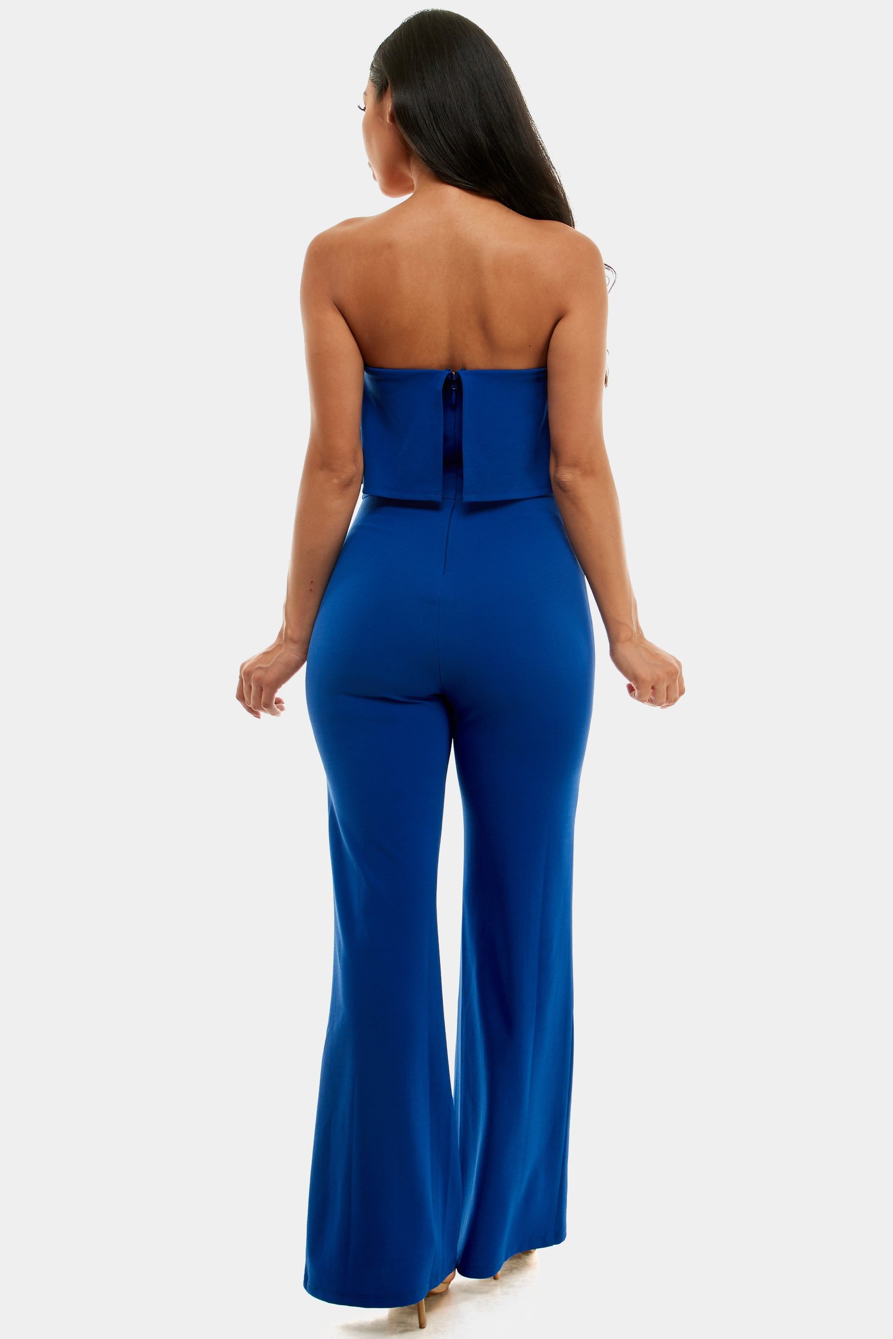 Strapless Overlay Jumpsuit sold by Lord & Taylor product image thumbnail 2