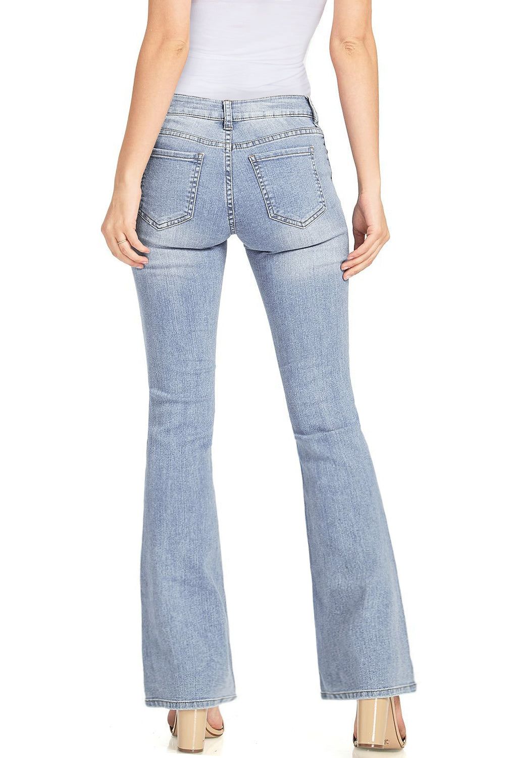 Distressed Bootcut Jeans sold by Lord & Taylor product image thumbnail 11
