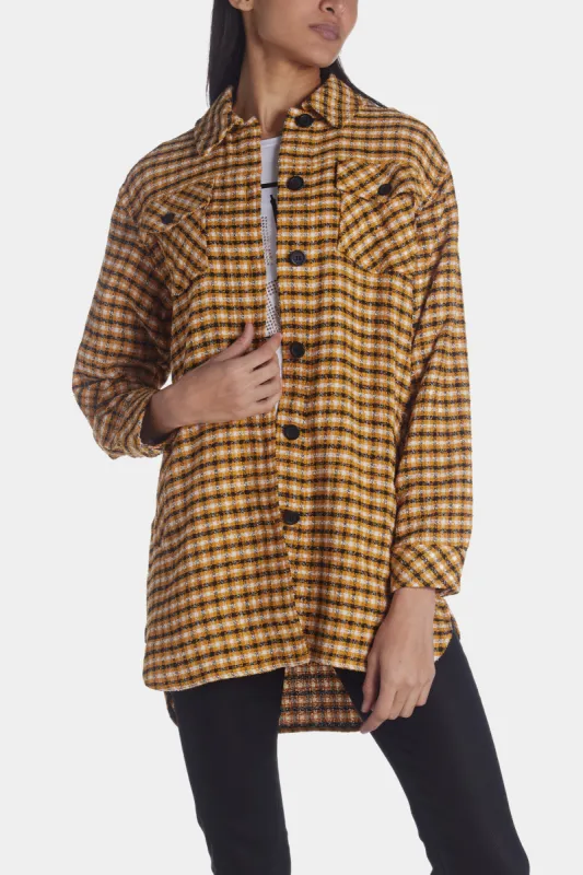 Long Plaid Jacket sold by Lord & Taylor