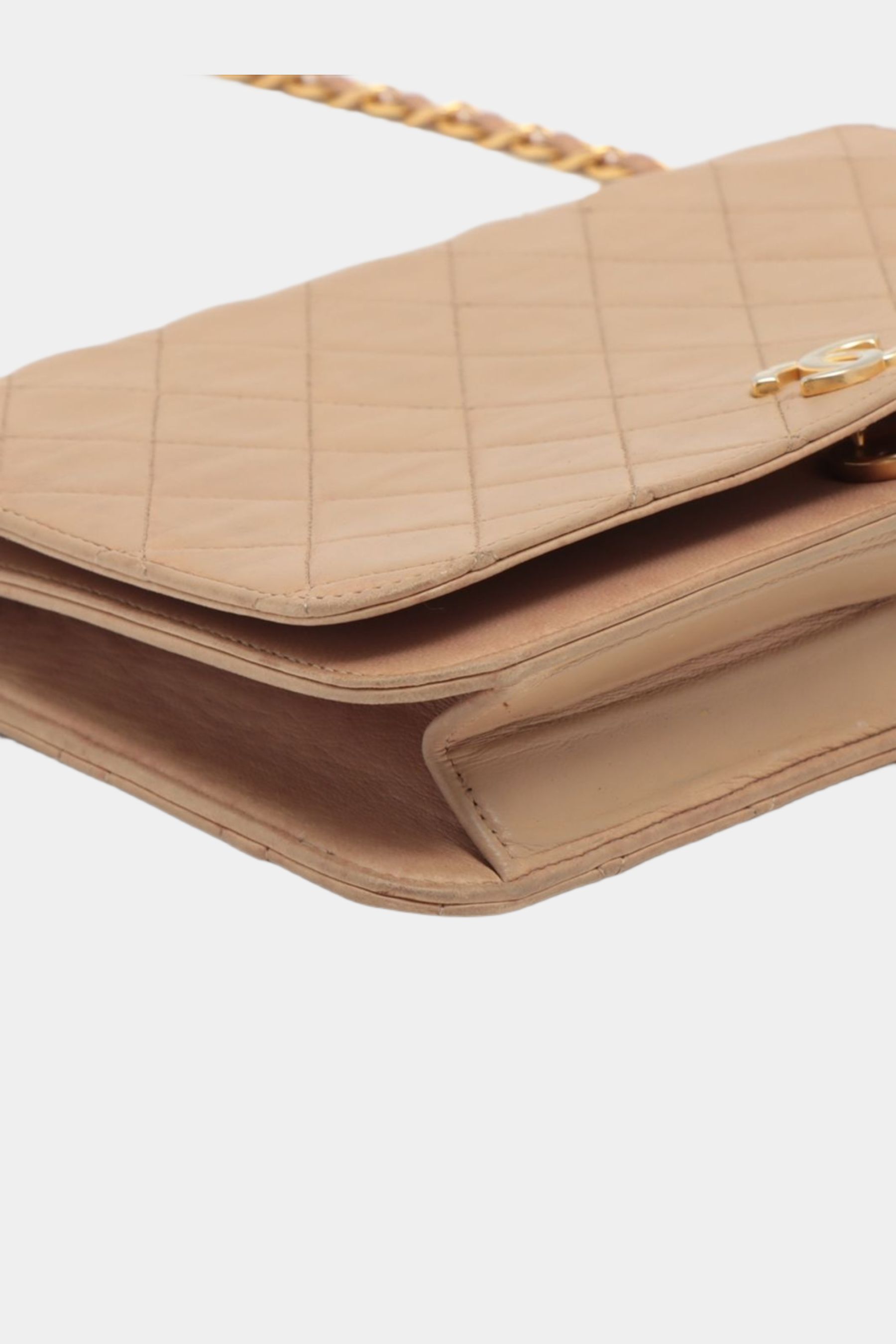 Chanel Matelasse Ram Leather Chain Shoulder Bag sold by Lord & Taylor product image thumbnail 3