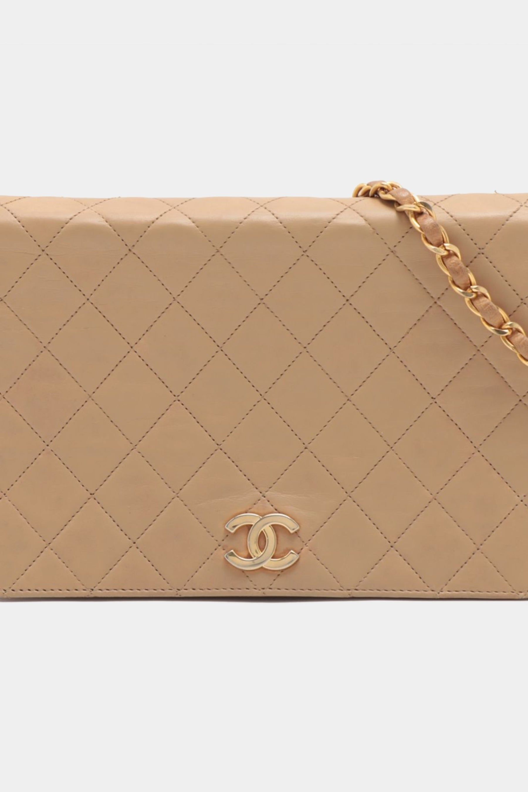 Chanel Matelasse Ram Leather Chain Shoulder Bag sold by Lord & Taylor