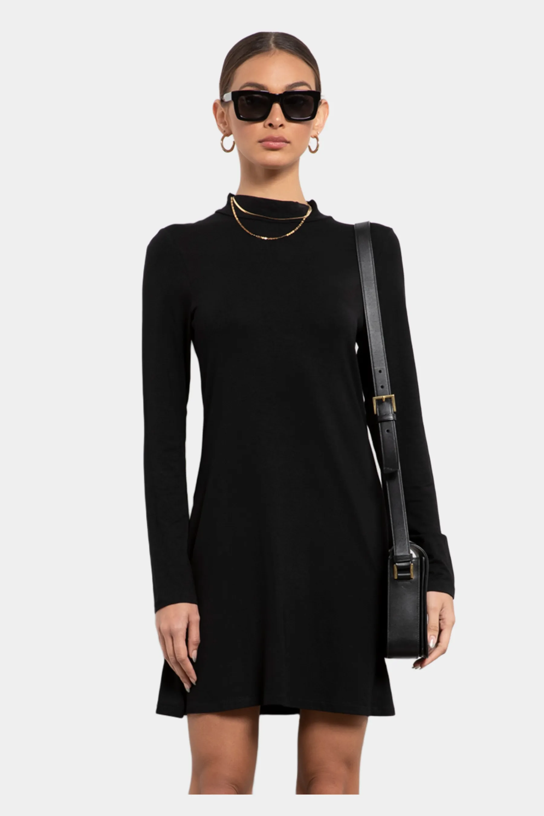Fernanda Mock Neck Mini Dress sold by Lord & Taylor
