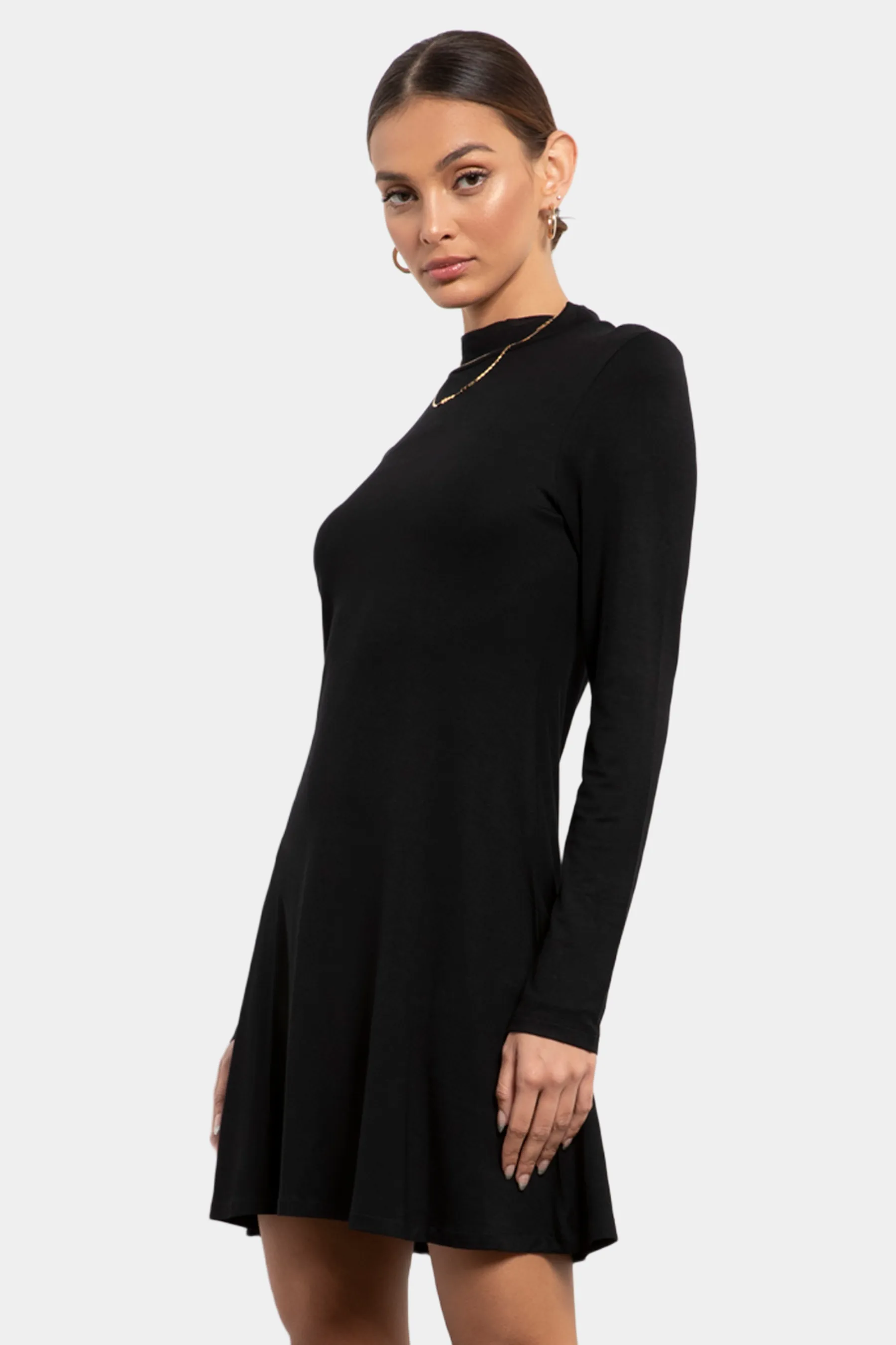 Fernanda Mock Neck Mini Dress sold by Lord & Taylor product image thumbnail 4