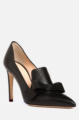 Leather Dressy Stiletto Pump sold by Lord & Taylor