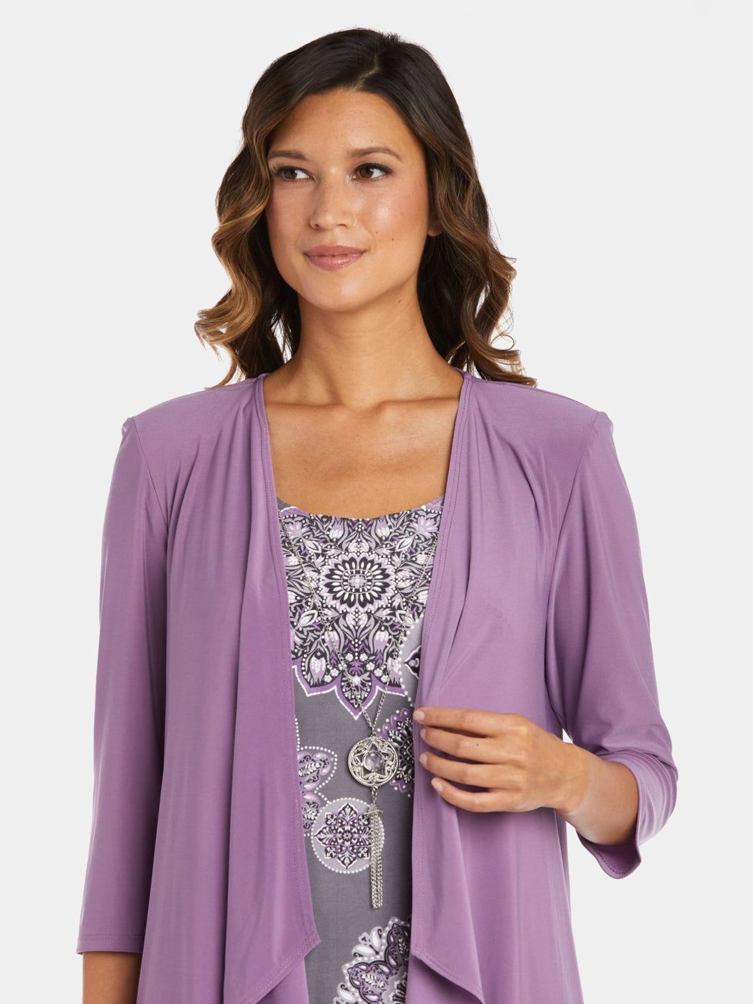 Puff Print Jacket Dress sold by Lord & Taylor product image thumbnail 5