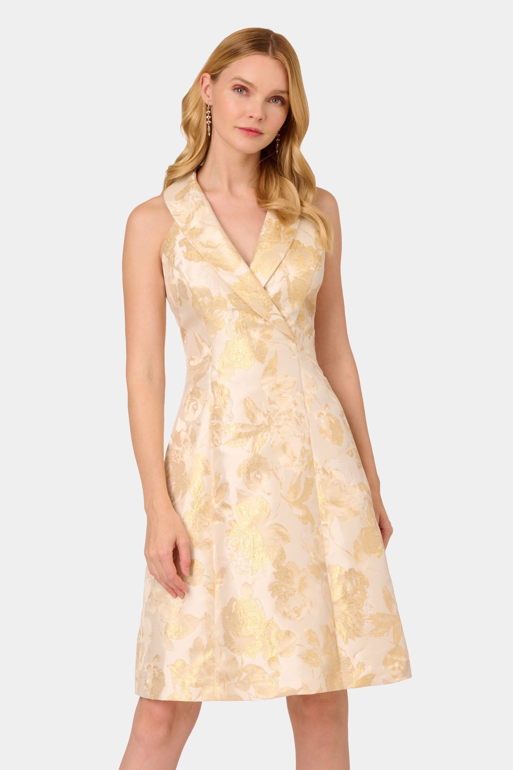 Tuxedo Jacquard Dress sold by Lord & Taylor