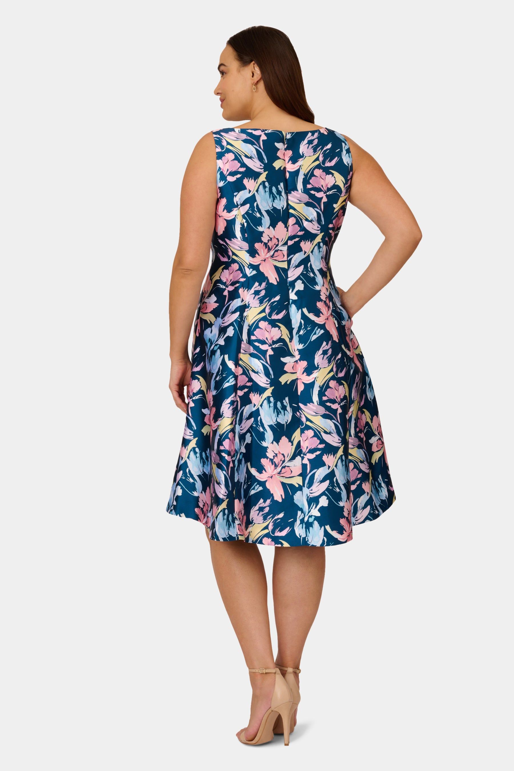 Tank Notch Neck Printed High Low Dress sold by Lord & Taylor product image thumbnail 3