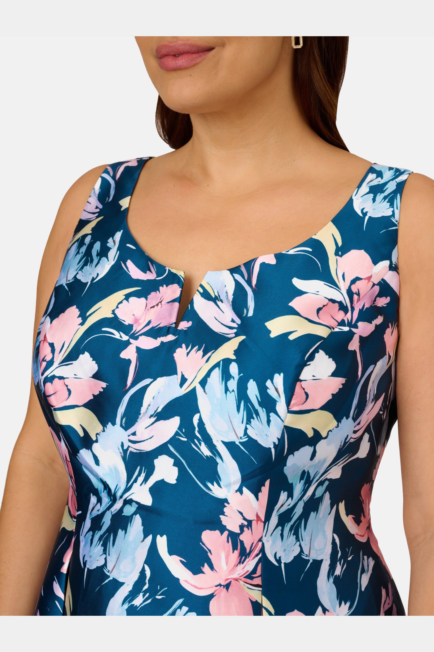 Tank Notch Neck Printed High Low Dress sold by Lord & Taylor product image thumbnail 2