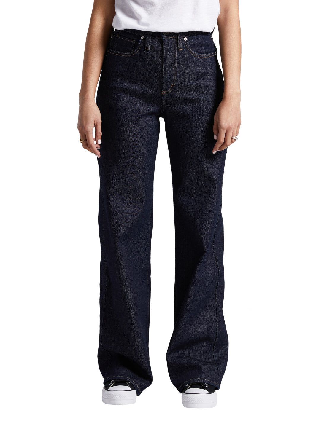 Highly Desirable High Rise Trouser Leg Jeans sold by Lord & Taylor product image thumbnail 5