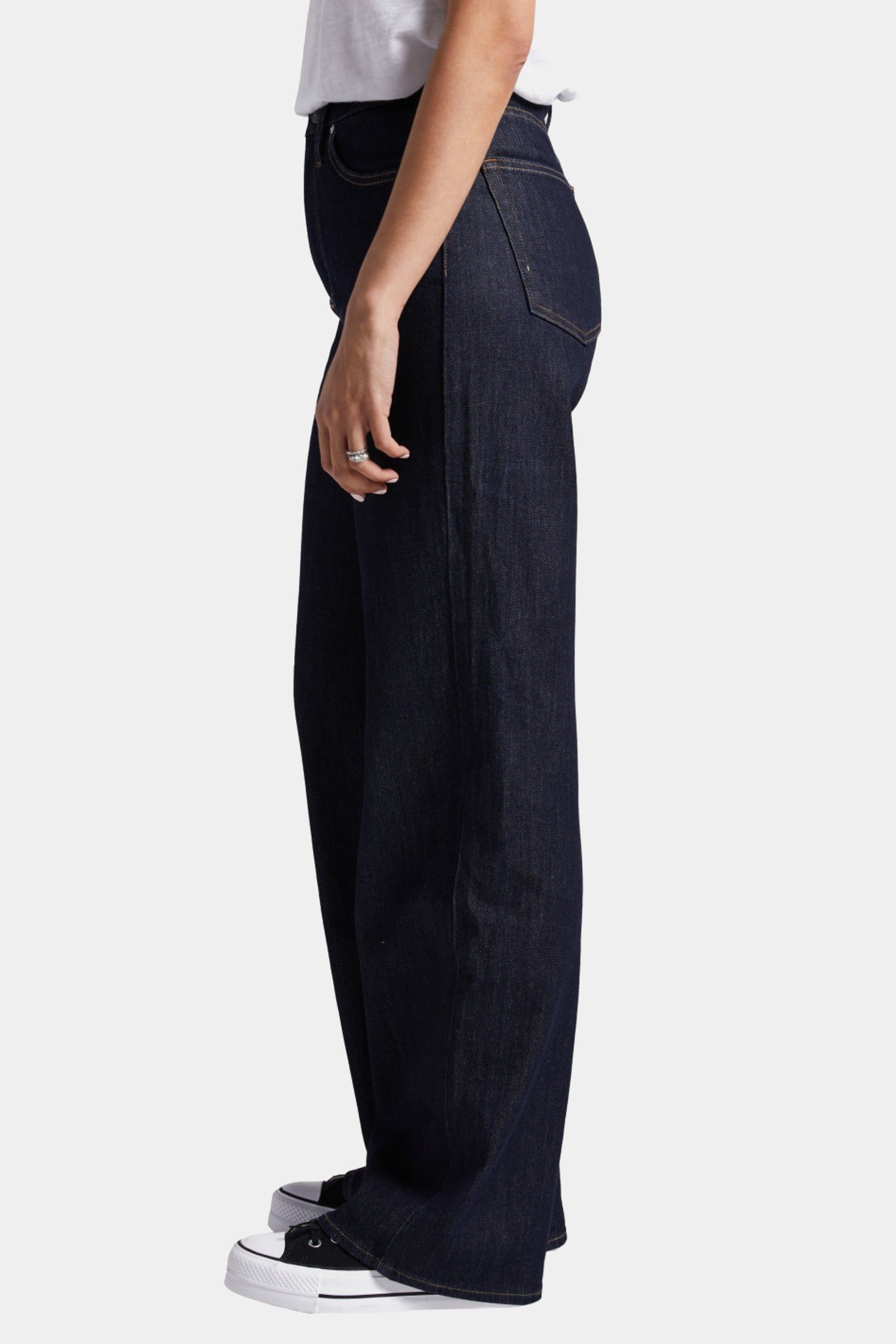 Highly Desirable High Rise Trouser Leg Jeans sold by Lord & Taylor product image thumbnail 3