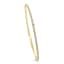 14K Gold Baguette Diamond Flexible Bangle sold by Lord & Taylor product image thumbnail 4