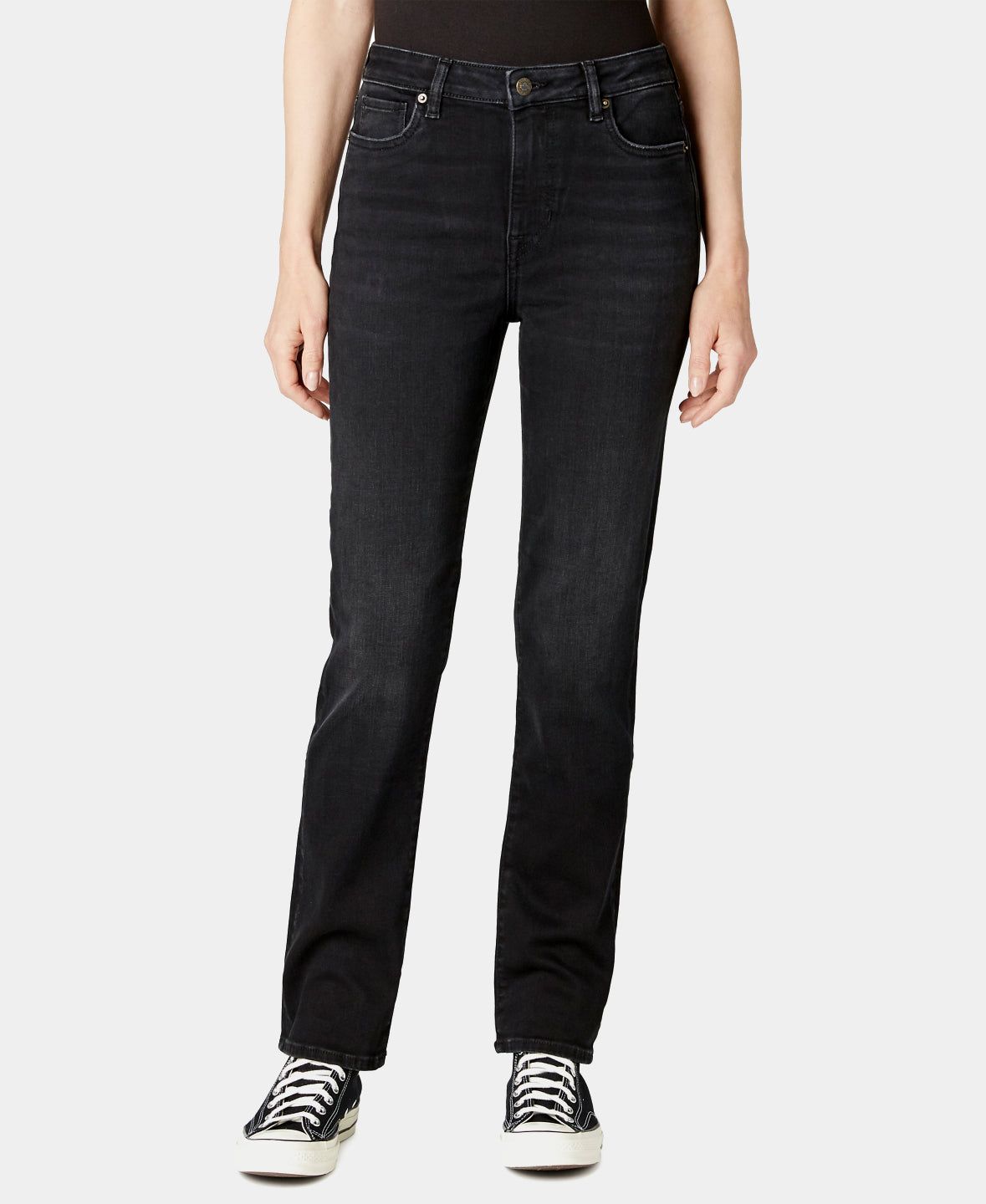 Jayden High Rise Straight Jeans sold by Lord & Taylor