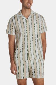 Poplin Home Short Sleeve Camp Shirt sold by Lord & Taylor