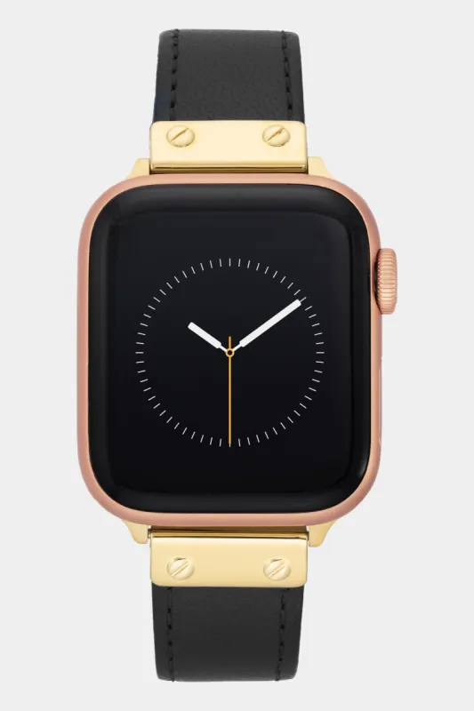 Genuine Leather Band with  Accents compatible  Apple Watch sold by Lord & Taylor