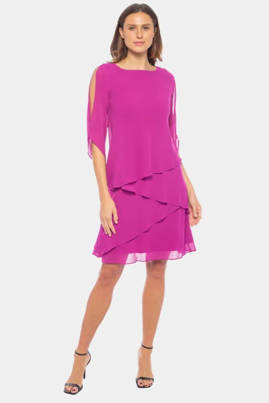 Marina Tiered Short Dress sold by Lord & Taylor
