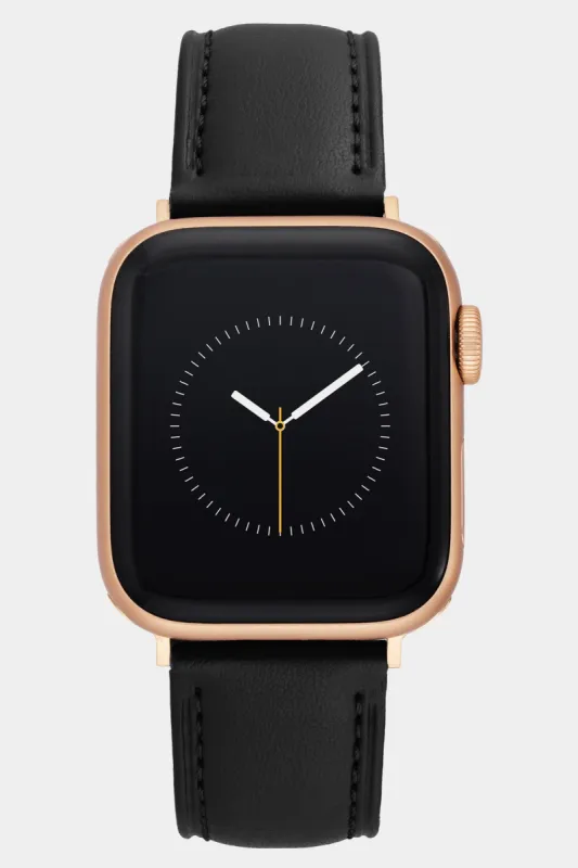 Vegan Leather Band with  Adaptors compatible  Apple Watch sold by Lord & Taylor