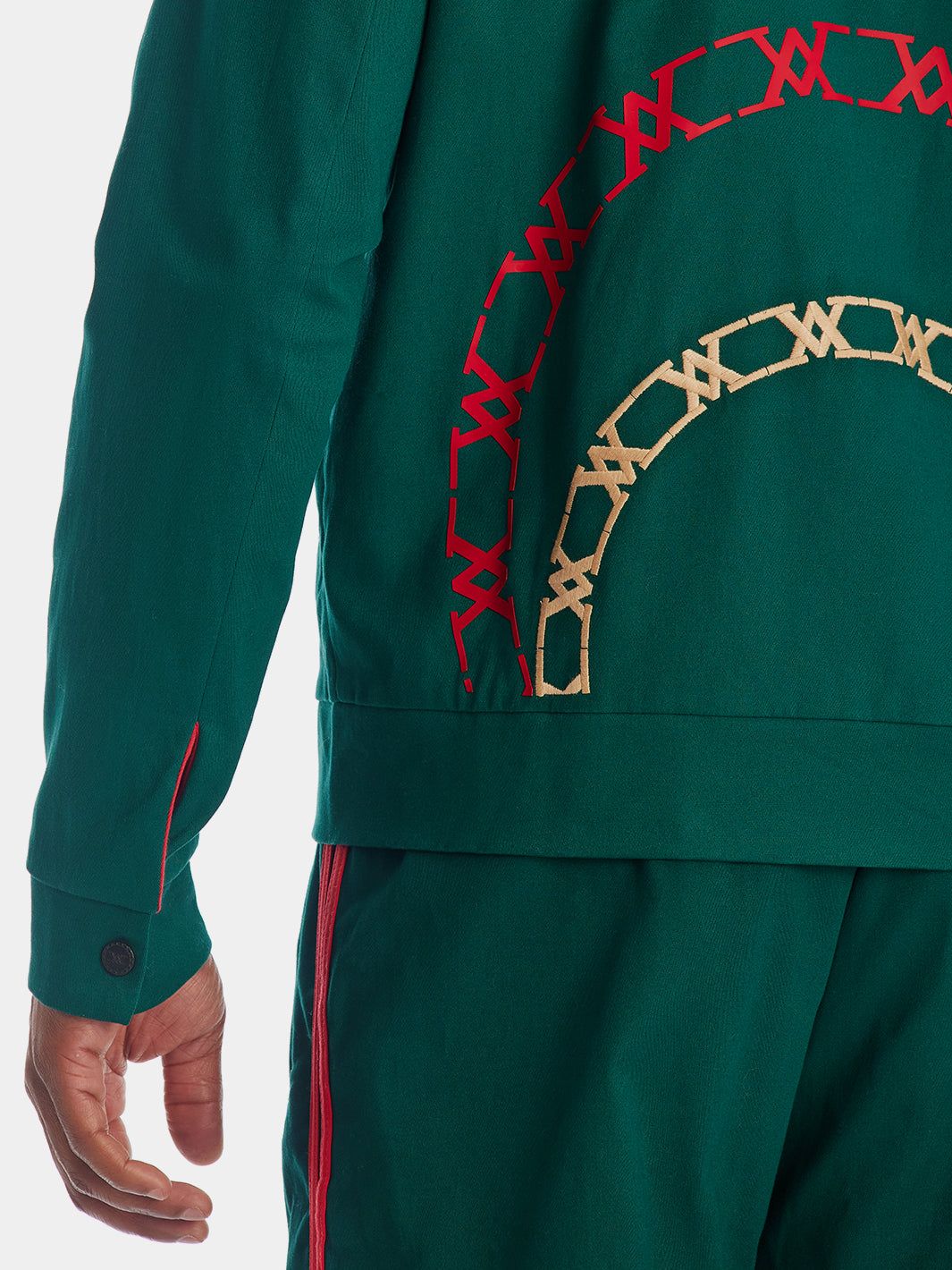 Back Patch Bomber Jacket sold by Lord & Taylor product image thumbnail 4