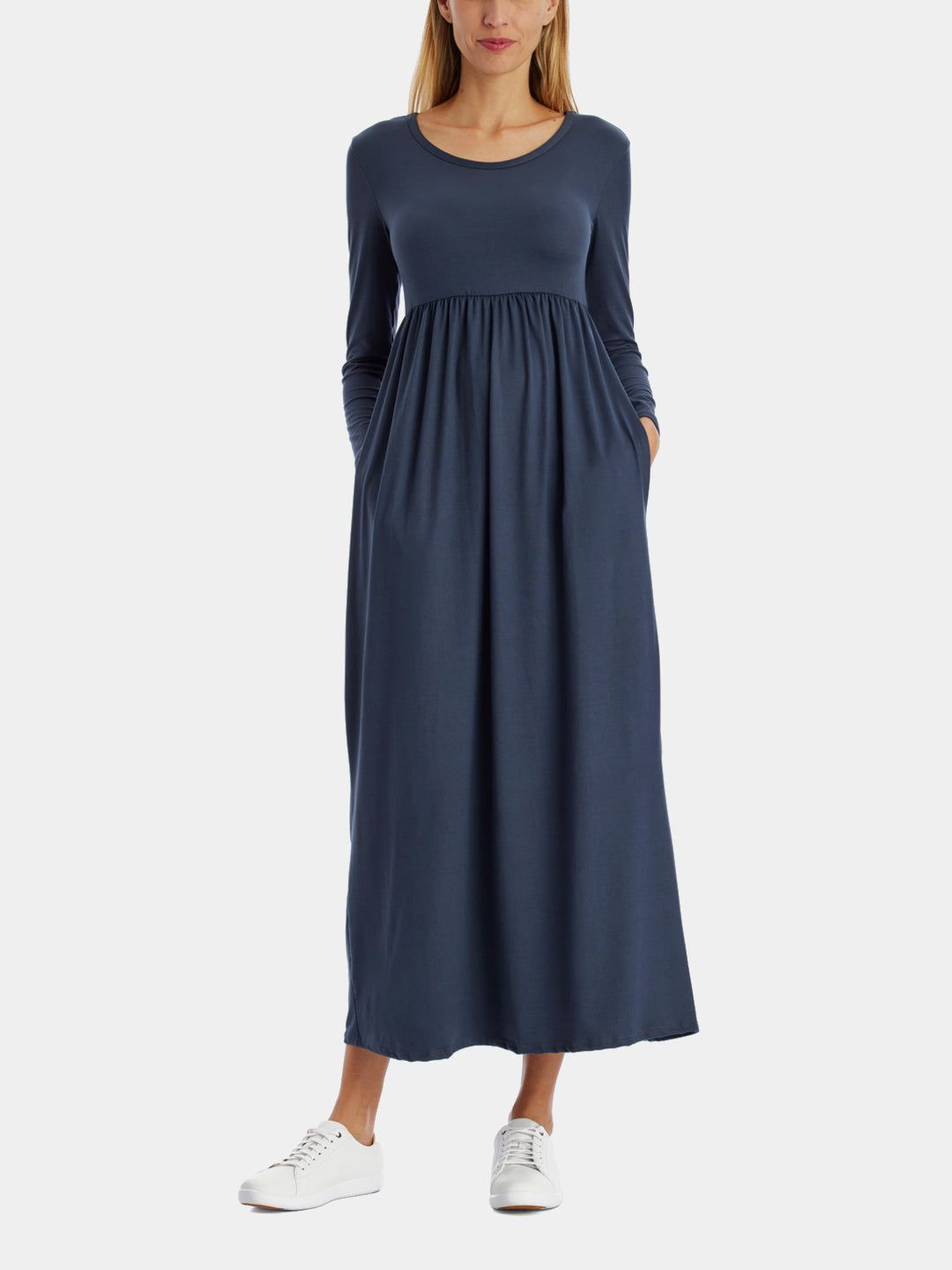 Long Sleeve Casual Maxi Dress sold by Lord & Taylor product image thumbnail 7