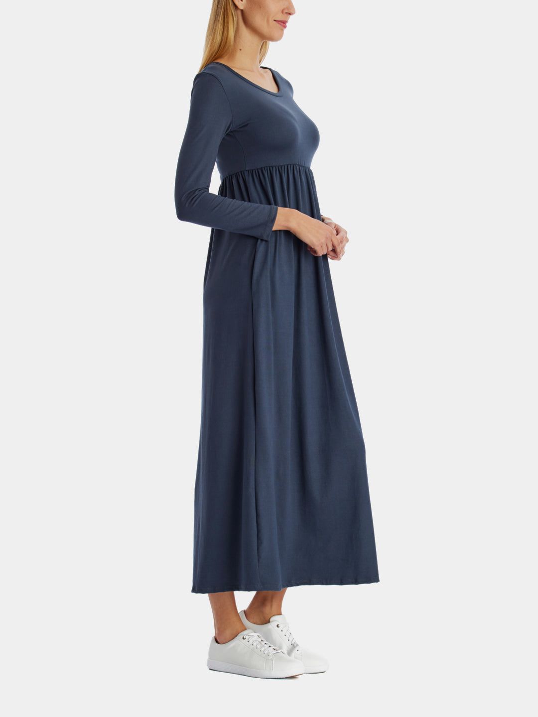 Long Sleeve Casual Maxi Dress sold by Lord & Taylor product image thumbnail 8