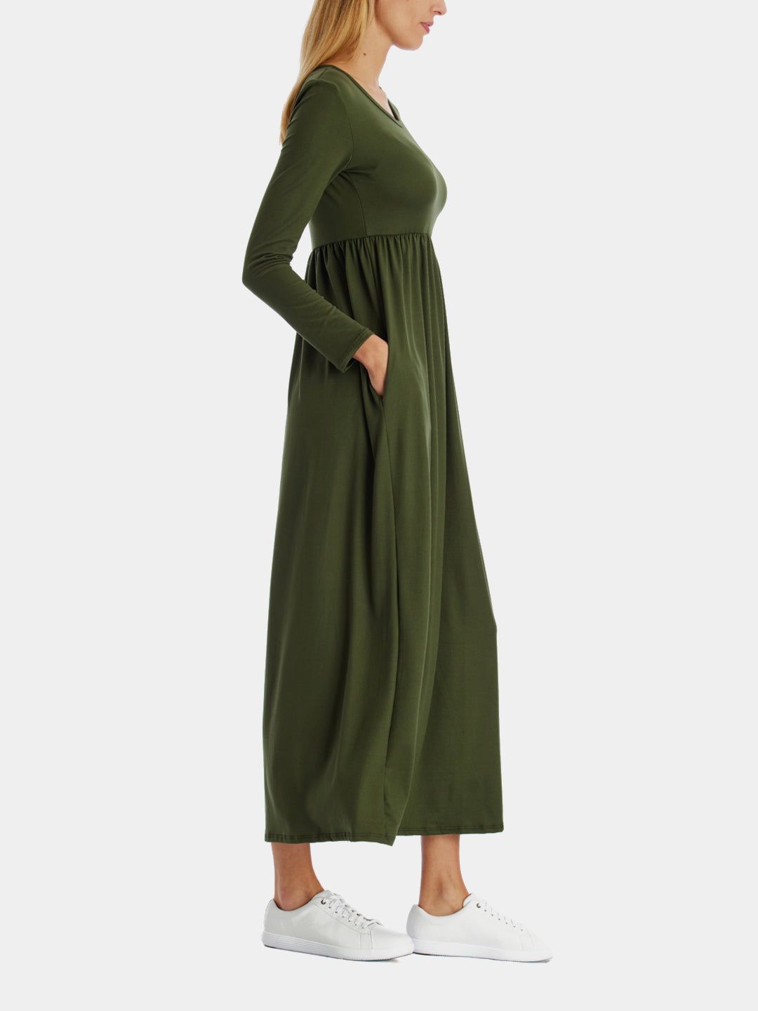 Long Sleeve Casual Maxi Dress sold by Lord & Taylor product image thumbnail 13