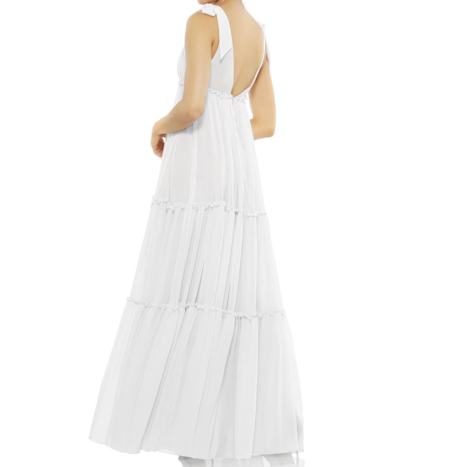 Ruffle Tier Gown sold by Lord & Taylor product image thumbnail 2