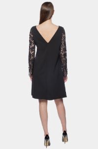 V-back Lace Sleeve A-Line Dress sold by Lord & Taylor